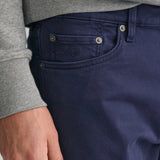 GANT Regular Fit Desert Jeans in Marine Blue