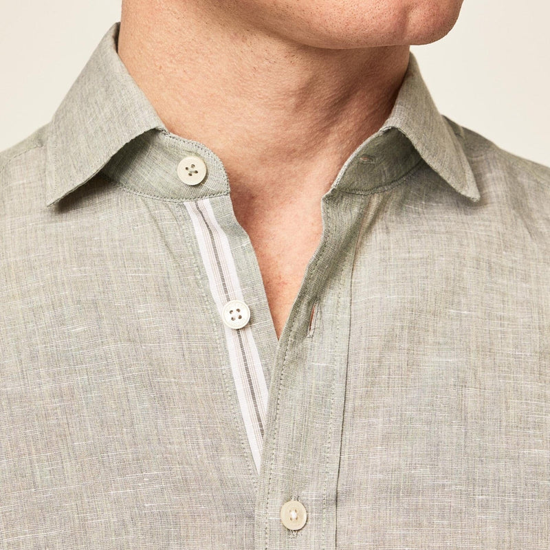 Hackett clearance linen shirt