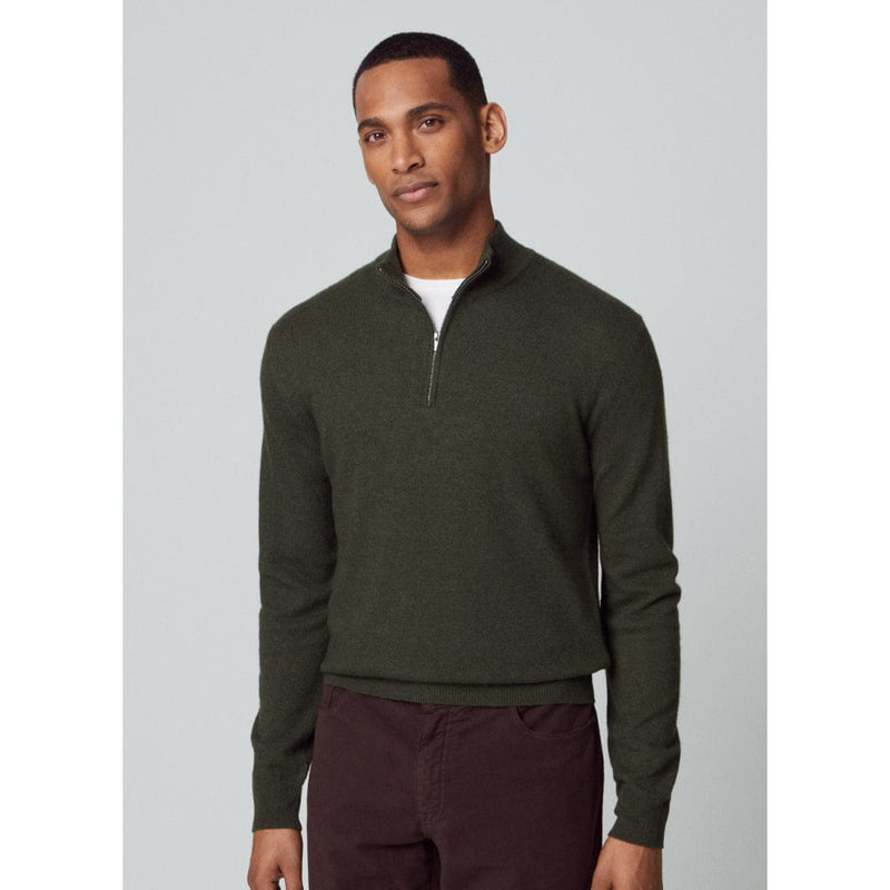 Hackett half zip on sale jumper