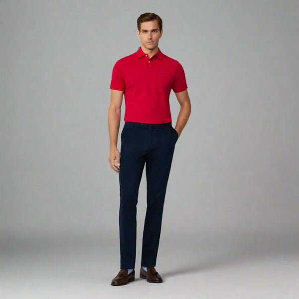 Hackett Slim Fit Kensington Chinos in Navy Blazer