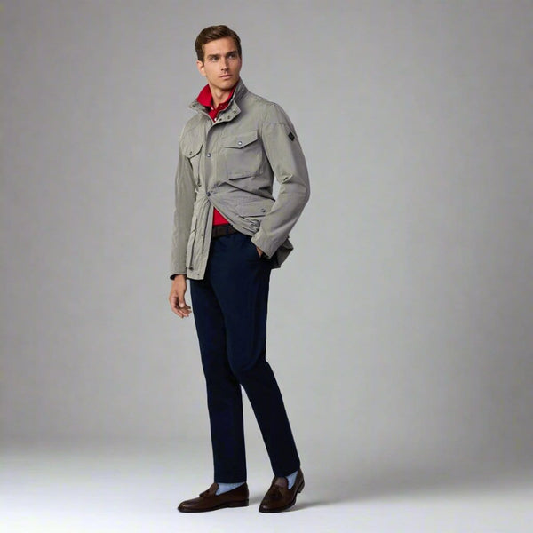 Hackett Slim Fit Kensington Chinos in Navy Blazer