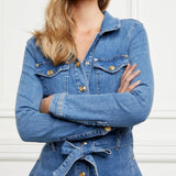 Holland Cooper Denim Jumpsuit