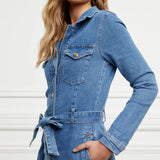 Holland Cooper Denim Jumpsuit