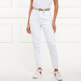 Holland Cooper High Rise Slim Jean White