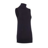 Holland Cooper Luxury Sleeveless Roll Neck Black