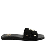 Holland Cooper Monogram Slides in Black