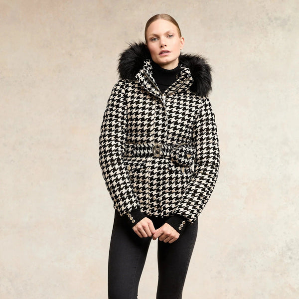 Holland Cooper Moritz Jacket Houndstooth