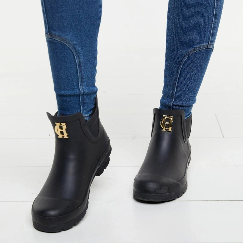 Rubber shop chelsea boots