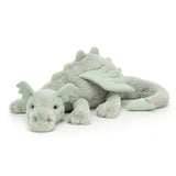 Jellycat Sage Dragon, Huge