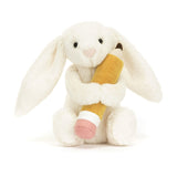 Jellycat Bashful Bunny With Pencil