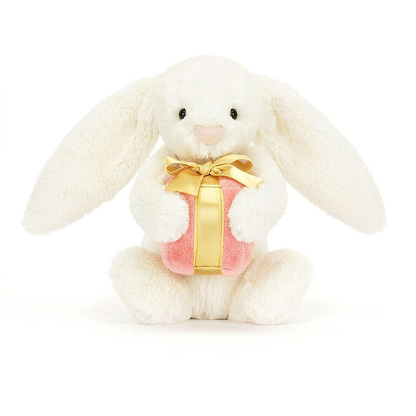 Jellycat Bashful Bunny With Present