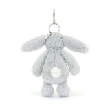 Jellycat Bashful Silver Bunny Bag Charm