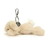 Jellycat Smudge Rabbit Bag Charm