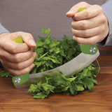 Joseph Joseph Mezzaluna Folding Herb Chopper Green