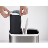 Joseph Joseph Split Steel Recycler Waste Bin