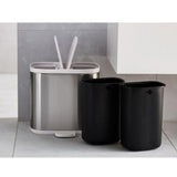 Joseph Joseph Split Steel Recycler Waste Bin