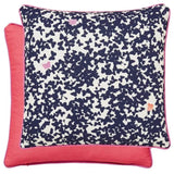 Joules Painted Poppy Cushion Navy