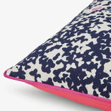 Joules Painted Poppy Cushion Navy