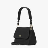 Kate Spade Hudson Medium Convertible Shoulder Bag Black