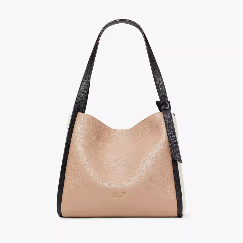 Kate Spade New York Medium Knott Pebbled Leather Shoulder Bag