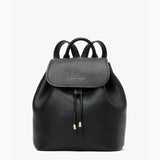 Kate Spade New York Women's Sinch Flap Backpack Black