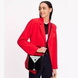 Kate Spade Shaken not Stirred Martini Embellished Top-handle Crossbody in Black