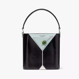 Kate Spade Shaken not Stirred Martini Embellished Top-handle Crossbody in Black