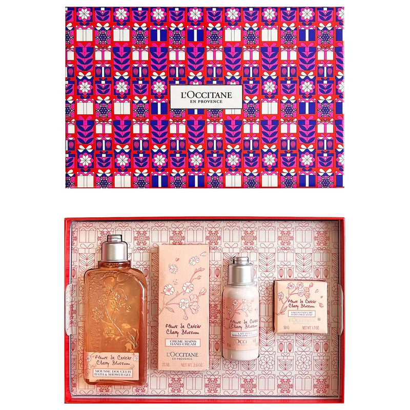 L'Occitane Christmas 2023 Soft & Delicate Cherry Blossom Collection