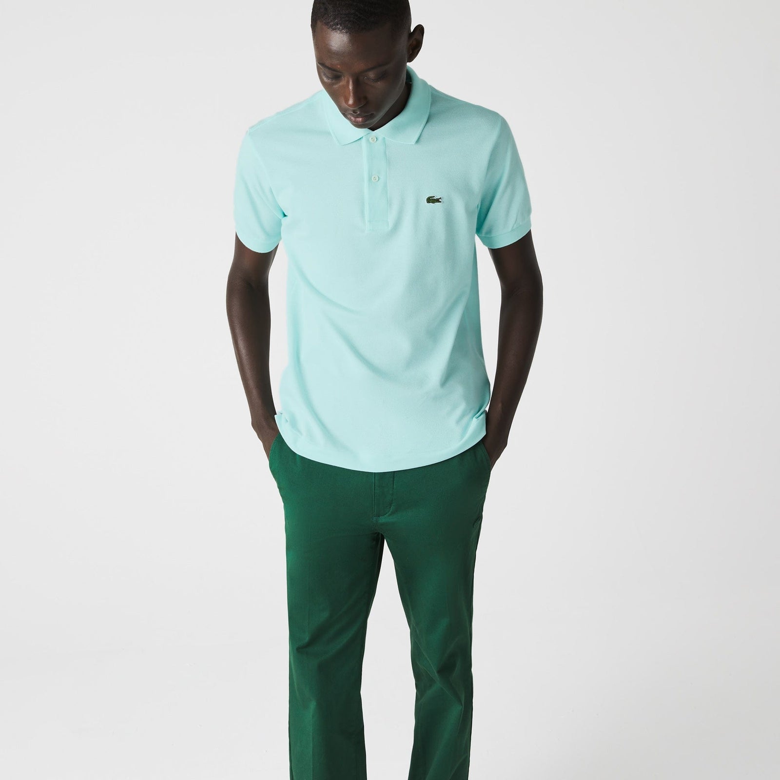 Polo lacoste turquoise hotsell