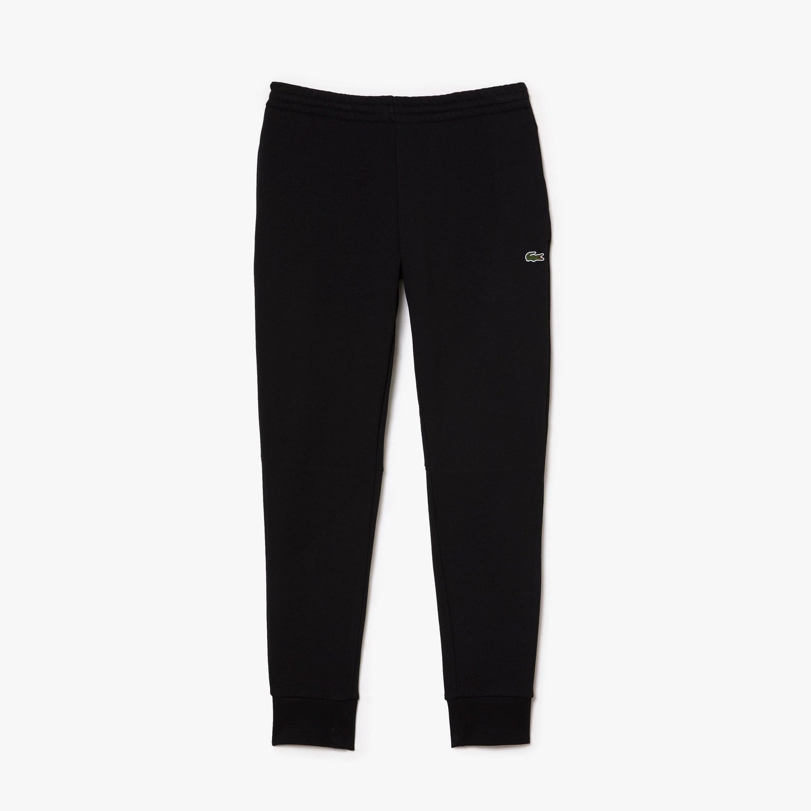 Lacoste Cotton Fleece Joggers in Black