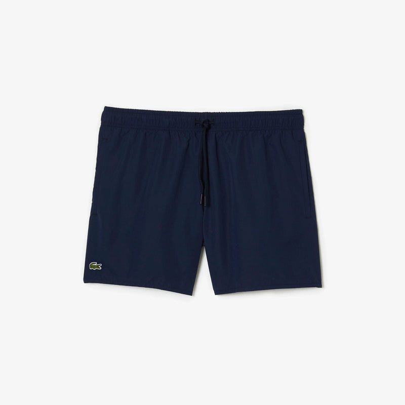 Lacoste taffeta hotsell swim shorts