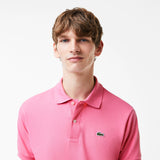 Lacoste Essentials Plain Polo Pink