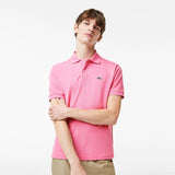 Lacoste Essentials Plain Polo Pink