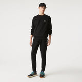 Lacoste Organic Cotton Fleece Trackpants Black