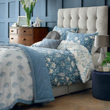 Laura Ashley Parterre Seaspray Duvet Cover And Pillowcase Set