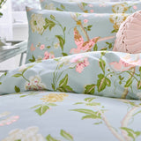 Laura Ashley Summer Palace Duckegg Duvet Cover Set