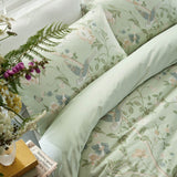 Laura Ashley Summer Palace Eau De Nil Duvet Cover Set