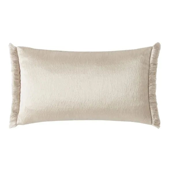 Laura Ashley Tassel Cushion Carys Natural Beige