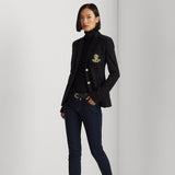 Lauren Ralph Lauren Bullion Jacquard Blazer in Navy