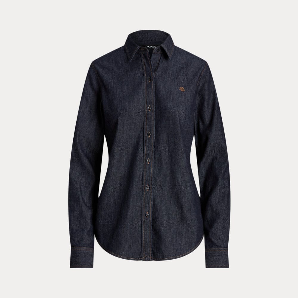 Ralph lauren black denim shirt hotsell