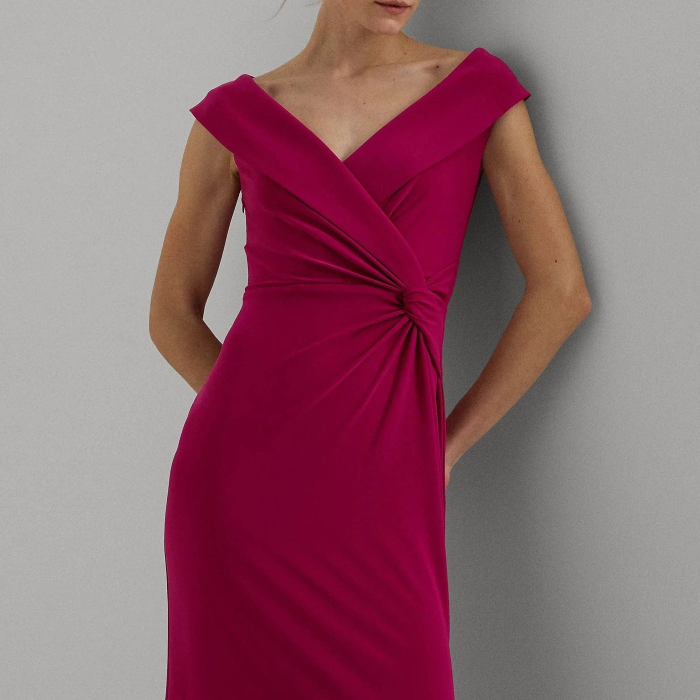 Ralph lauren fuchsia dress online