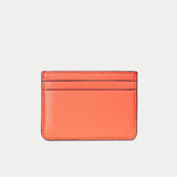 Lauren Ralph Lauren Nappa Leather Card Case Portside Coral