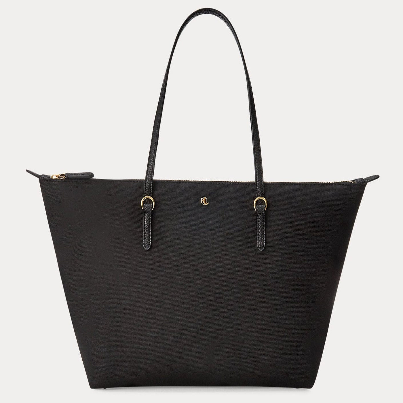 Lauren Ralph Lauren Nylon Small Tote Black