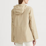 Lauren Ralph Lauren Packable Hooded Jacket Tan