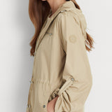 Lauren Ralph Lauren Packable Hooded Jacket Tan