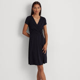 Lauren Ralph Lauren Surplice Jersey Dress