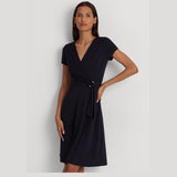 Lauren Ralph Lauren Surplice Jersey Dress