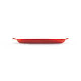 Le Creuset Cast Iron 32cm Rectangular Grill In Cerise