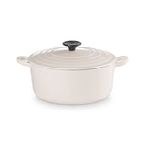 Le Creuset Classic Cast Iron Round Casserole 24cm Crème