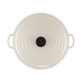 Le Creuset Classic Cast Iron Round Casserole 28cm Crème